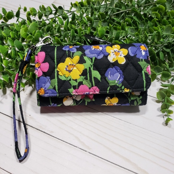 Vera Bradley Handbags - Vera Bradley Smartphone Wristlet Wildflower Garden